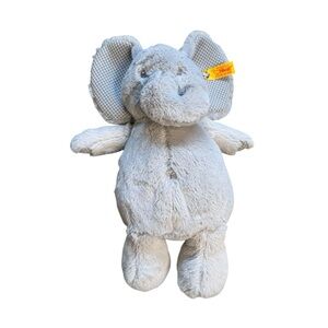 Steiff Ella Elephant Premium 12" Plush Soft Cuddly Friends Handmade